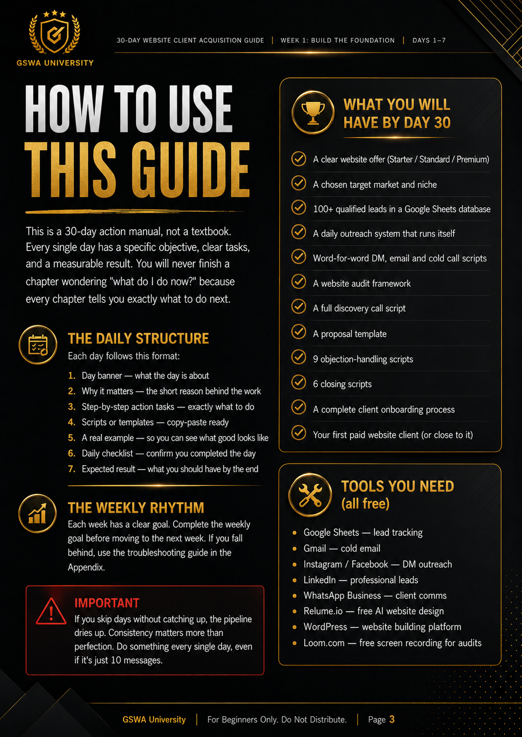 The 30-Day Website Client Acquisition Blueprint
