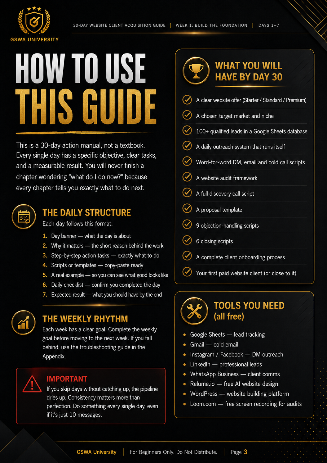 The 30-Day Website Client Acquisition Blueprint