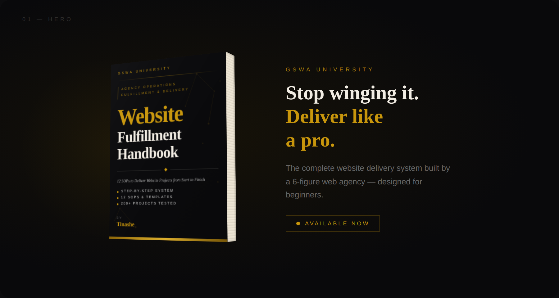 The Website Fulfillment Handbook