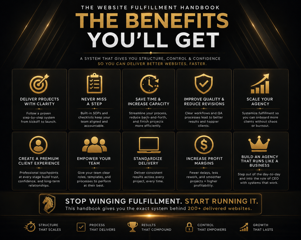 The Website Fulfillment Handbook